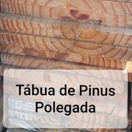 Tábua de Pinus de Polegada